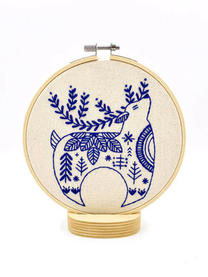 Hook Line Tinker - HYGGE REINDEER - Complete Embroidery Kit