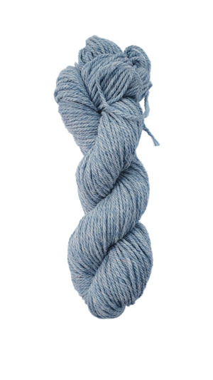 ISLAND WOOL - BLUE TWEED - 2 Ply Worsted Yarn 100% Wool 100gr