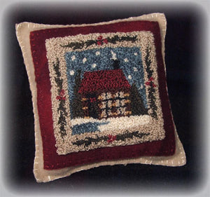 Cabin in the Woods - Punch Needle Pattern