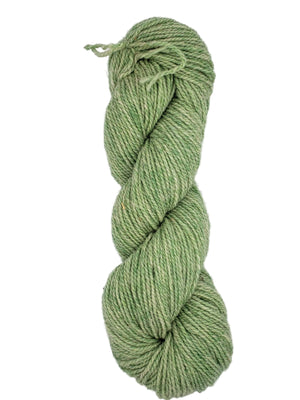 ISLAND WOOL - GREEN TWEED - 2 Ply Worsted Yarn 100% Wool 100gr
