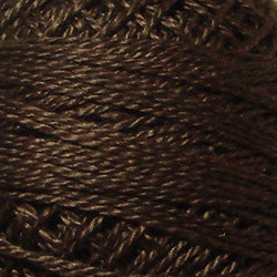 173 Rich Dark Brown Hand Dyed Cotton 3 Strand Valdani