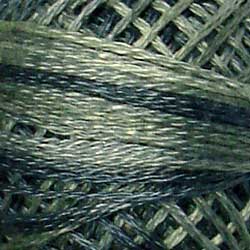 JP12 Seaside  Hand Dyed Cotton 3 Strand Valdani Muddy Monet