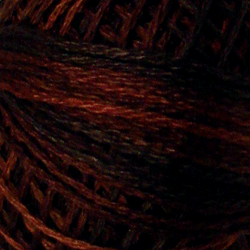 M90 Chocolate Brownies Hand Dyed Cotton 3 Strand Valdani