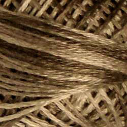 P3 Aged White Medium Hand Dyed Cotton 3 Strand Valdani Vintage