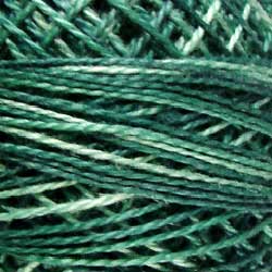 0550 Caribbean Blue Hand Dyed Cotton 12wt Valdani