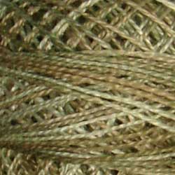 JP9 Herb Garden Hand Dyed Cotton 12wt Valdani Muddy Monet