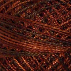 M90 Chocolate Brownies Hand Dyed Cotton 12wt Valdani