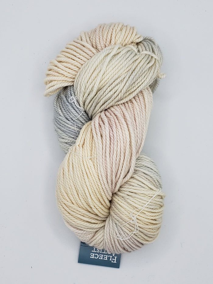 Back Country - IVORY - Hand Dyed Chunky Yarn 4 ounces/125g