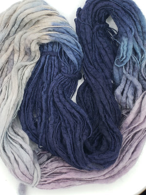 Slubby - TOBERMORY -  National Park Collection - Merino/Blue Face Leicester - Hand Dyed Textured Yarn Thick and Thin