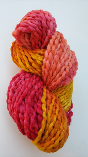 Crimp - MARIGOLDS - Hand Dyed Chunky Textured Yarn - Landscape Shades