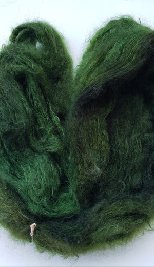 CEDAR  Mohair Yarn Skein - 30 grams Cut Strands