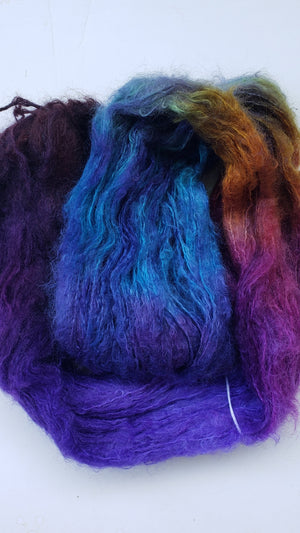 MOOD RING  Mohair Yarn Skein - 30 grams Cut Strands