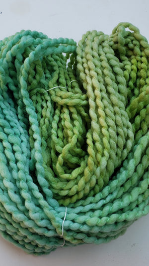 Crimp - PEASHOOT - Hand Dyed Chunky Textured Yarn - Landscape Shades