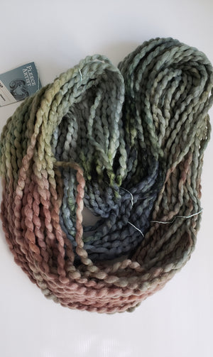Crimp - SEA OAK - Hand Dyed Chunky Textured Yarn - Landscape Shades