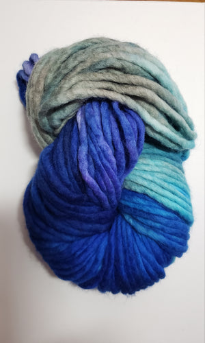 Flouf - DESCENT - 100% Merino Chunky - Fleece Artist Hand Dyed Yarn