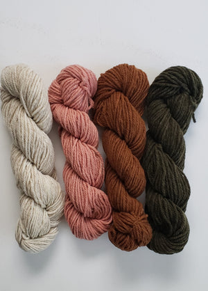 JBA - POIVRE BLANC -   100% Wool Skeins - Worsted  WT 30 grams -  B3