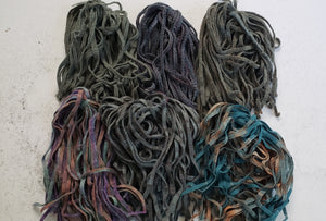 JBA- MEDLEY OF BLUE PACK 2 - #6 Wool Strips - 5oz/140gr.
