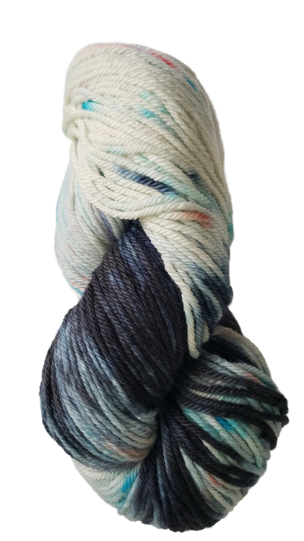 Chinook Worsted Weight - AFTER THE STORM - OOAK - 100% Organic Merino Wool Yarn