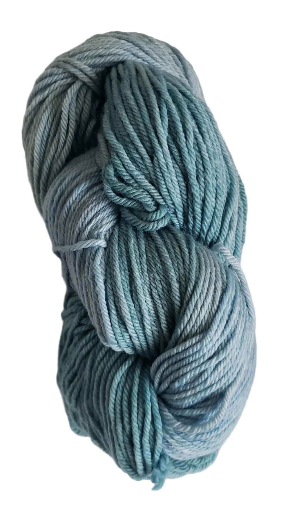 Chinook Worsted Weight - WATERFALL - OOAK- 100% Organic Merino Wool Yarn