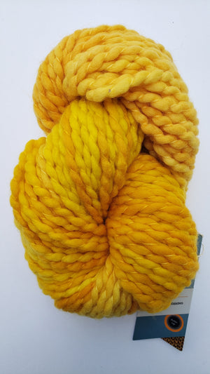 Crimp - BUTTERCUP - Hand Dyed Chunky Textured Yarn - Landscape Shades
