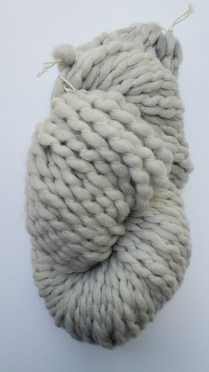 Crimp - SILVER - Hand Dyed Chunky Textured Yarn - Landscape Shades