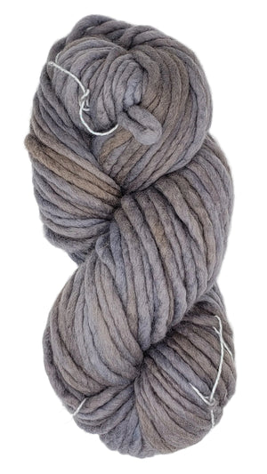 Flouf - ANTIQUE PEWTER - OOAK - 100% Merino Chunky - Fleece Artist Hand Dyed Yarn