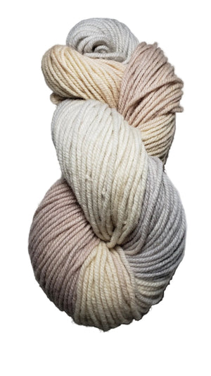 Wonder Woolen - IVORY -  Fleece Artist Hand Dyed Yarn 4 oz/113G