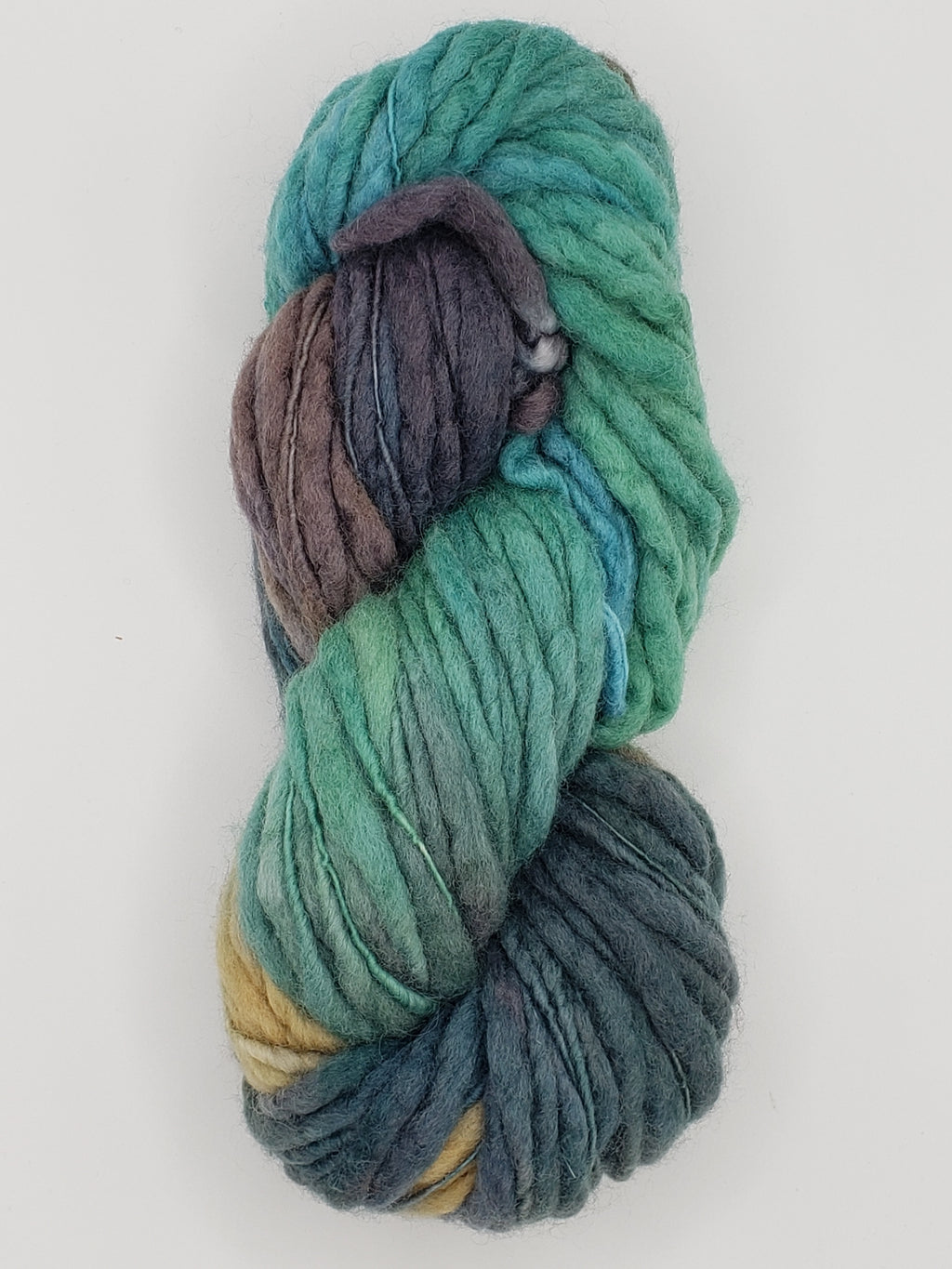 Slubby - TORNGAT -  National Park Collection - Merino/Blue Face Leicester - Hand Dyed Textured Yarn Thick and Thin