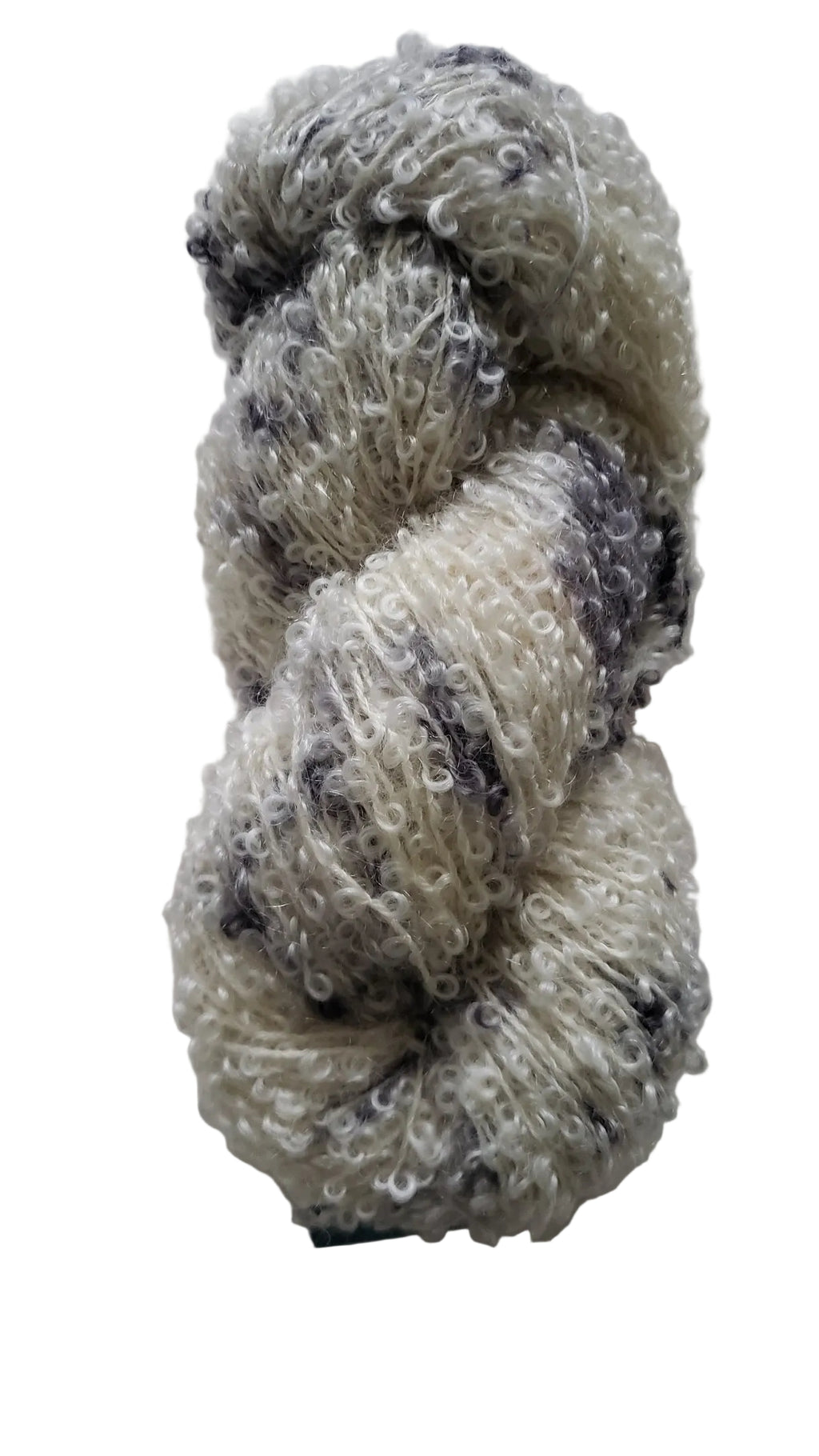 Wool Curly Locks - PEPPERCORN 2 - Hand Dyed Textured Yarn - Landscape Shades