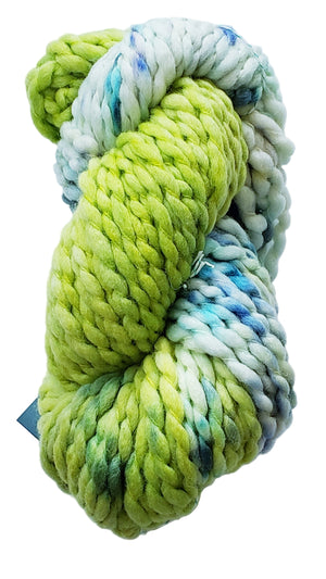 Crimp - SUNNY THISTLE - Hand Dyed Chunky Textured Yarn - Landscape Shades