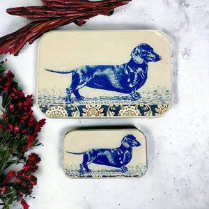 Firefly Notes Resin Tin - DACHSHUND - Large - Notion/Pill Tin