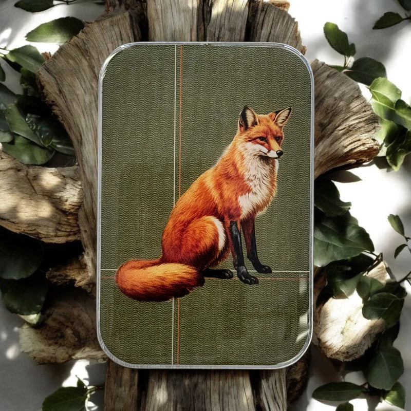 Firefly Notes Resin Tin - WOODLAND FOX - Large - Notion/Pill Tin