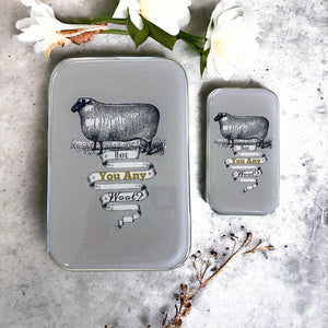 Firefly Notes Resin Tin - HAVE YOU ANY WOOL - Small - Notion/Pill Tin