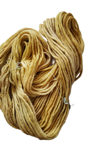 Flouf - STRAW - 100% Merino Chunky - Fleece Artist Hand Dyed Yarn