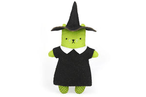 Kiriki Press  Costumed Cat - WITCH CAT - Embroidery Wool Felt Doll Kit - DIY Plushie