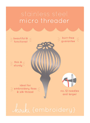 Kiriki Press - POPPY - Needle Threader Micro