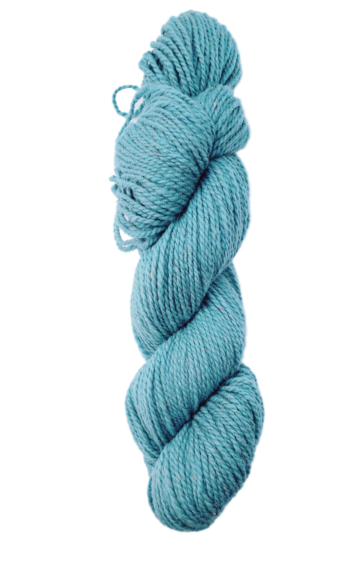 ISLAND WOOL - SKY BLUE- 2 Ply Worsted Yarn 100% Wool 100gr