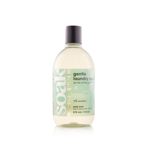 SOAK WASH  -  WILD MINT - 12 oz - 375 ml / 75 washes