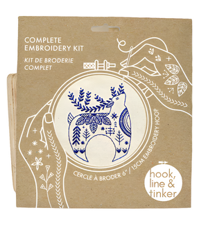 Hook Line Tinker - HYGGE REINDEER - Complete Embroidery Kit