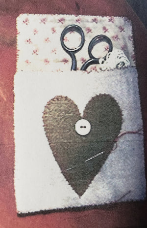 LIBERTY 1776 Sewing Pouch Cross Stitch Kit - Stacy Nash Primitives Cross Stitch