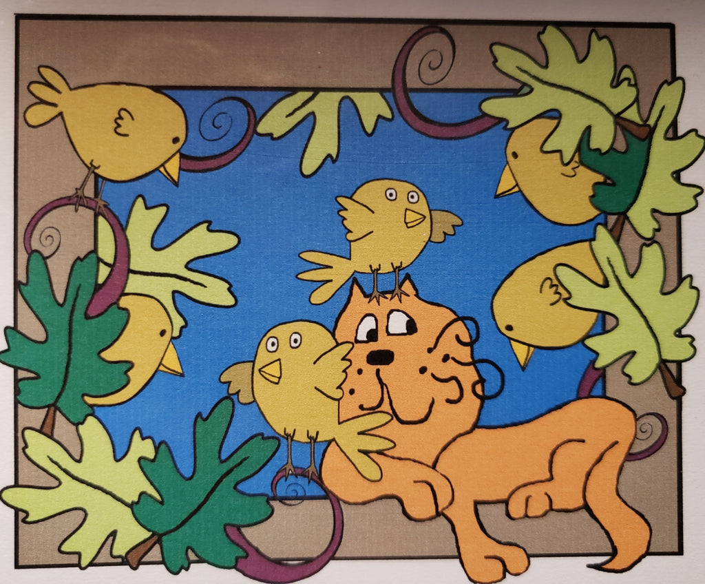 Friendships - Rug Hooking Paper Pattern - Shelly Atkinson