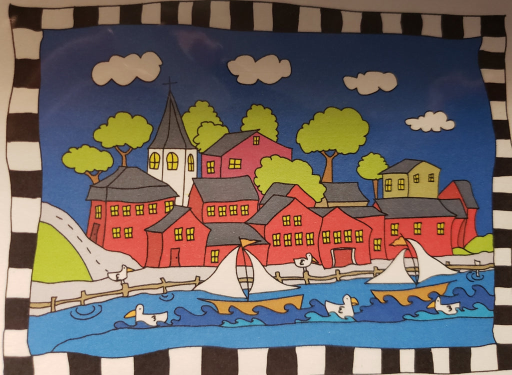 Lunenburg - Rug Hooking Paper Pattern - Shelly Atkinson