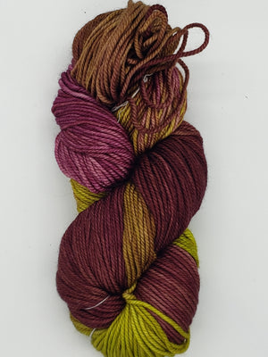 Woolie Silk - VICTORIA - Hand Dyed Yarn 3.5 ounces/100g