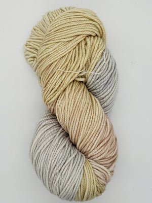 Woolie Silk - IVORY - Hand Dyed Yarn 3.5 ounces/100g