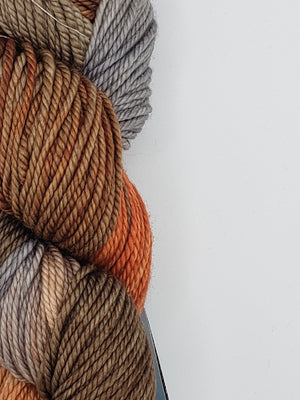 Back Country - CHAI LATTE - Hand Dyed Chunky Yarn 4 ounces/125g