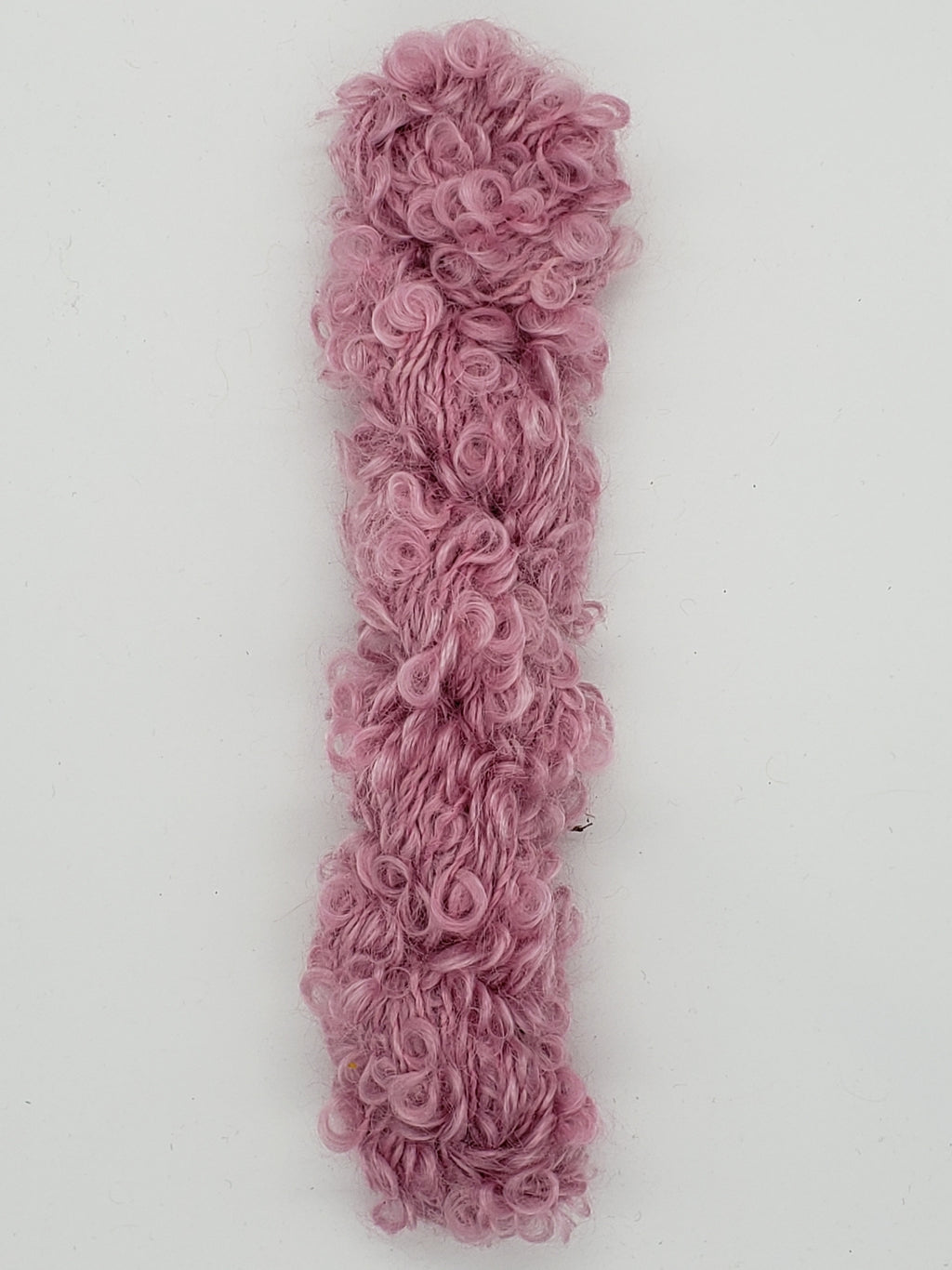 Mohair Loopy Locks - CARNATION - 2233 Hand Dyed Boucle Yarn B1