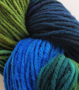 Wonder Woolen - NOVA SCOTIA - Fleece Artist Hand Dyed Yarn 4 ounces/115g