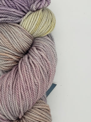 Back Country - DOVE - Hand Dyed Chunky Yarn 4 ounces/125g