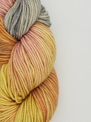 Back Country - FIRE OPAL - Hand Dyed Chunky Yarn 4 ounces/125g