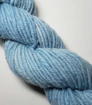 Wonder Woolen - JACOBEAN BLUE - Fleece Artist Hand Dyed Yarn - Shades of Blue